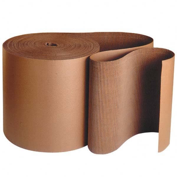 Made in USA - Packing Papers Type: Singleface Corrugated Style: Roll - USA Tool & Supply