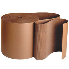 Made in USA - Packing Papers Type: Singleface Corrugated Style: Roll - USA Tool & Supply