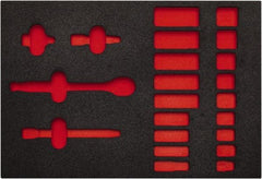 Proto - Tool Box Case & Cabinet Inserts Type: Foam Insert For Use With: J52136HTC - USA Tool & Supply