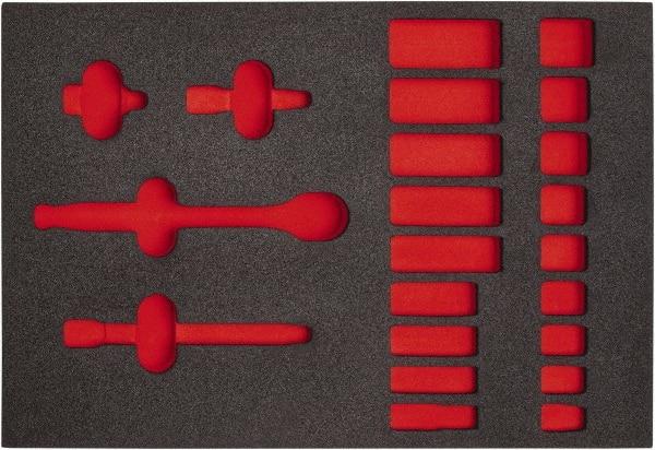 Proto - Tool Box Case & Cabinet Inserts Type: Foam Insert For Use With: J52134HTC - USA Tool & Supply