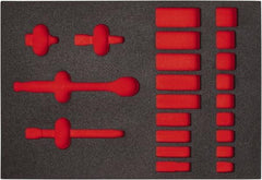 Proto - Tool Box Case & Cabinet Inserts Type: Foam Insert For Use With: J52134HTC - USA Tool & Supply