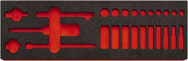 Proto - Tool Box Case & Cabinet Inserts Type: Foam Insert For Use With: J47116 - USA Tool & Supply