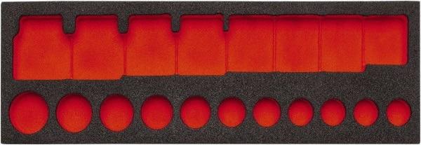 Proto - Tool Box Case & Cabinet Inserts Type: Foam Insert For Use With: J74106 - USA Tool & Supply