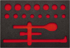 Proto - Tool Box Case & Cabinet Inserts Type: Foam Insert For Use With: J54122 - USA Tool & Supply