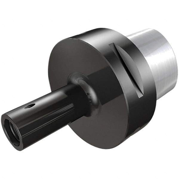 Iscar - Multimaster 40mm Camfix 40 Taper Shank Milling Tip Insert Holder & Shank - 50mm Projection, T10 Neck Thread, 15.3mm Nose Diam - USA Tool & Supply