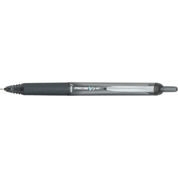 Pilot - Precision Point Roller Ball Pen - Black - USA Tool & Supply