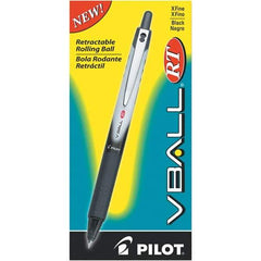 Pilot - Conical Roller Ball Pen - Black - USA Tool & Supply