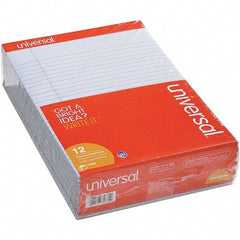 UNIVERSAL - 50 Sheet, 8-1/2 x 11", Legal (Style) Note Pad - Orchid - USA Tool & Supply