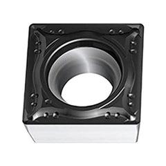 Walter - SCGT MM4 Grade WSM20S Turning Insert - TiAlN+Al2O3+(Al) Finish, 90° Square, 12.7mm Inscr Circle, 4.76mm Thick, 0.8mm Corner Radius - USA Tool & Supply