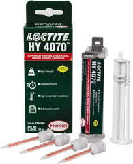 Loctite - 11 g Dual Cartridge Two Part Adhesive - 5 min Working Time - USA Tool & Supply