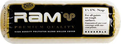 Premier Paint Roller - 1-1/4" Nap, 9" Wide Paint Roller Cover - Extra-Rough Texture, Polyester - USA Tool & Supply