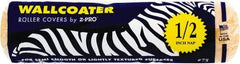 Premier Paint Roller - 1/2" Nap, 9" Wide Paint Roller Cover - Semi-Rough Texture, Polyester - USA Tool & Supply