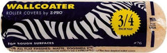 Premier Paint Roller - 3/4" Nap, 9" Wide Paint Roller Cover - Rough Texture, Polyester - USA Tool & Supply