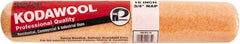 Premier Paint Roller - 3/4" Nap, 18" Wide Paint Roller Cover - Rough Texture, Polyester & Wool - USA Tool & Supply