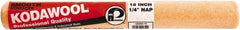 Premier Paint Roller - 1/4" Nap, 18" Wide Paint Roller Cover - Smooth Texture, Polyester & Wool - USA Tool & Supply