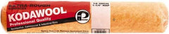 Premier Paint Roller - 1-1/4" Nap, 18" Wide Paint Roller Cover - Extra-Rough Texture, Polyester & Wool - USA Tool & Supply