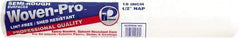 Premier Paint Roller - 1/2" Nap, 18" Wide Paint Roller Cover - Semi-Rough Texture, Polyester - USA Tool & Supply