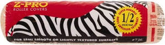 Premier Paint Roller - 1/2" Nap, 9" Wide Paint Roller Cover - Semi-Rough Texture, Polyester - USA Tool & Supply