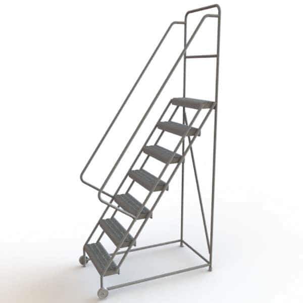 TRI-ARC - Rolling & Wall Mounted Ladders & Platforms Type: TiltNRoll Rolling Ladder Style: Tilt & Roll Safety Ladder - USA Tool & Supply