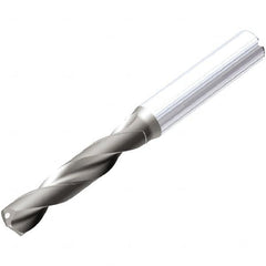 Kennametal - 9.8mm 138° Spiral Flute Solid Carbide Screw Machine Drill Bit - USA Tool & Supply