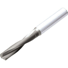 Kennametal - 6.9mm 142° Spiral Flute Solid Carbide Screw Machine Drill Bit - USA Tool & Supply