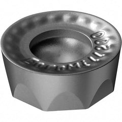 Sandvik Coromant - RCKT1304 PH Grade 1130 Carbide Milling Insert - AlTiCrN Finish, 4.76mm Thick, 12.7mm Inscribed Circle, 6.35mm Corner Radius - USA Tool & Supply