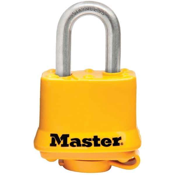 Master Lock - Padlocks Keyed: Alike Shackle Clearance: 3/4 (Inch) - USA Tool & Supply