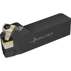 Walter - 75° Lead Angle, 25mm Shank Height x 25mm Shank Width, Indexable Turning Toolholder - 135mm OAL, Series DSBN-ISO-AUSSEN-P - USA Tool & Supply