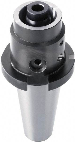 HAIMER - HSK32A, C, E Taper, On-Center/Rotating, Spindle Adapter - 80mm Projection, Use with ISO50 Spindle - USA Tool & Supply