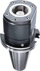 HAIMER - CAPTO C5 Taper, On-Center/Rotating, Spindle Adapter - 50mm Projection, Use with ISO50 Spindle - USA Tool & Supply