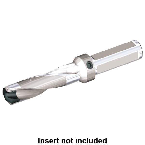Kennametal - 36.52 to 40mm Diam, 5xD, 182.6mm Max Depth, 1-1/2" Shank Diam, 232.9mm Flute, 342.85mm OAL, Replaceable Tip Drill - KSEM3651HPGM Insert, 10 Seat Size, KSEM Toolholder, Series KSEM - USA Tool & Supply