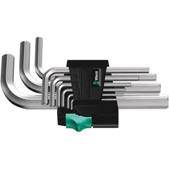 Wera - Hex Key Sets Tool Type: Hex Handle Type: L-Key Short Arm - USA Tool & Supply