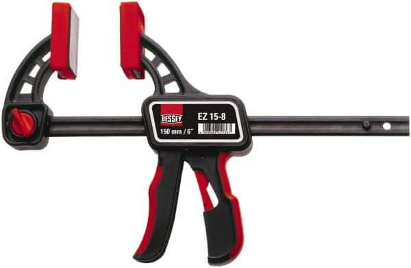 Bessey - 12" Capacity, 2-3/8" Throat Depth, Carbon Steel Bar Clamp - 150 Lb Clamping Pressure - USA Tool & Supply