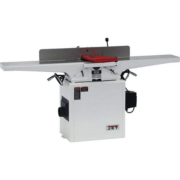 Jet - 5,500 RPM, 8" Cutting Width, 1/2" Cutting Depth, Jointer - 4-3/4" Fence Height, 38-1/2" Fence Length, 2 hp - USA Tool & Supply