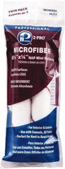 Premier Paint Roller - 1/4" Nap, 6" Wide Paint Mini Roller Covers - Smooth Texture, Microfiber - USA Tool & Supply