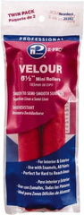 Premier Paint Roller - 6" Wide Paint Mini Roller Covers - Smooth Texture, Woven & Polyester - USA Tool & Supply