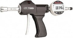 Starrett - Electronic Bore Gages Type: Pistol Grip Electronic Bore Gage Minimum Measurement (Decimal Inch): 0.6250 - USA Tool & Supply