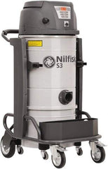 Nilfisk - 13 Gal, Steel Tank, Dry, Industrial Vacuum - 3.22 hp, 15.8 Amps - USA Tool & Supply