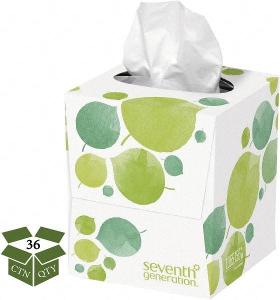 Seventh Generation - Tall Box of White Facial Tissues - 2 Ply, Recycled Fibers - USA Tool & Supply