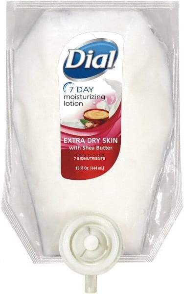 Dial - 15 oz Moisturizing Lotion - Comes in Dispenser Refill, Floral, Fruity & Sweet Scent - USA Tool & Supply