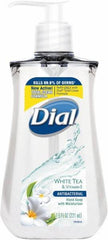 Dial - 7.5 oz Pump Bottle Liquid Soap - Clear, White Tea Scent - USA Tool & Supply