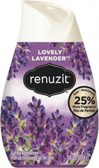 Renuzit - 7 oz Cone Air Freshener - Gel, Fresh Lavender Scent, Environmentally Safe - USA Tool & Supply