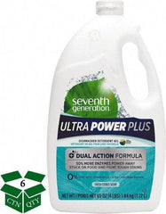Seventh Generation - 65 oz Bottle Automatic Dishwashing Gel - Fresh Citrus Scented - USA Tool & Supply