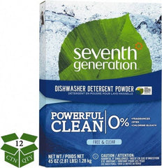 Seventh Generation - 45 oz Box Automatic Dishwashing Powder - Unscented - USA Tool & Supply