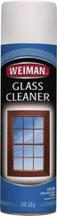 Weiman - 19 oz Aerosol Can Unscented Glass Cleaner - Use on Glass - USA Tool & Supply