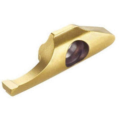 Iscar - 15-2.50-1.25MIFR Grade IC908, 2.5mm Cutting Width Carbide Grooving Insert - 15mm Max Depth of Cut, Right Hand, 1.25mm Corner Radius, TiAlN Finish - USA Tool & Supply