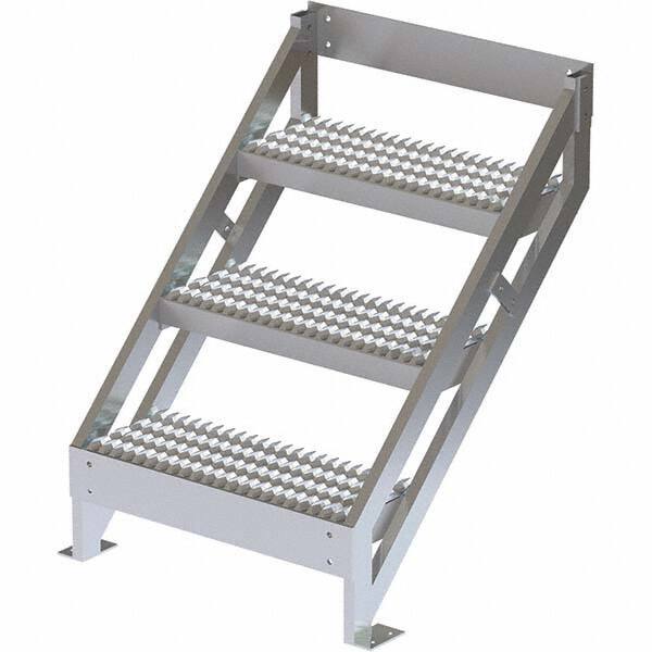 TRI-ARC - Rolling & Wall Mounted Ladders & Platforms Type: Ladder Style: Stair Unit - USA Tool & Supply