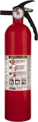 Kidde - 2.5 Lb, 1A:10-B:C Rated, Dry Chemical Fire Extinguisher - 3-1/4" Diam x 13-3/4" High, 100 psi, 12' Discharge in 12 sec, Seamless Aluminum Cylinder - USA Tool & Supply
