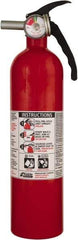 Kidde - 2.9 Lb, 10-B:C Rated, Dry Chemical Fire Extinguisher - 3-1/4" Diam x 13-3/4" High, 100 psi, 12' Discharge in 12 sec, Seamless Aluminum Cylinder - USA Tool & Supply