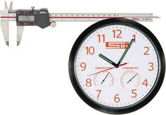 SPI - 0 to 200mm Range, 0.01mm Resolution, Electronic Caliper - Stainless Steel with 50mm Stainless Steel Jaws, 0.0015" Accuracy - USA Tool & Supply